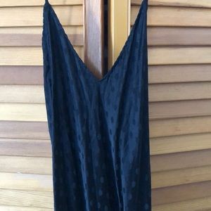 100% Silk Nightgown slip Pembrooke Med jacquard